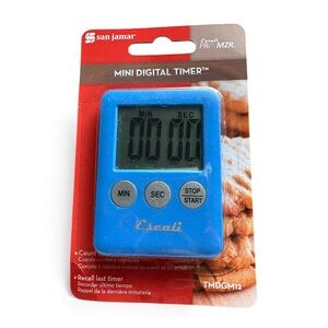 Blue Escali Mini Digital Timer